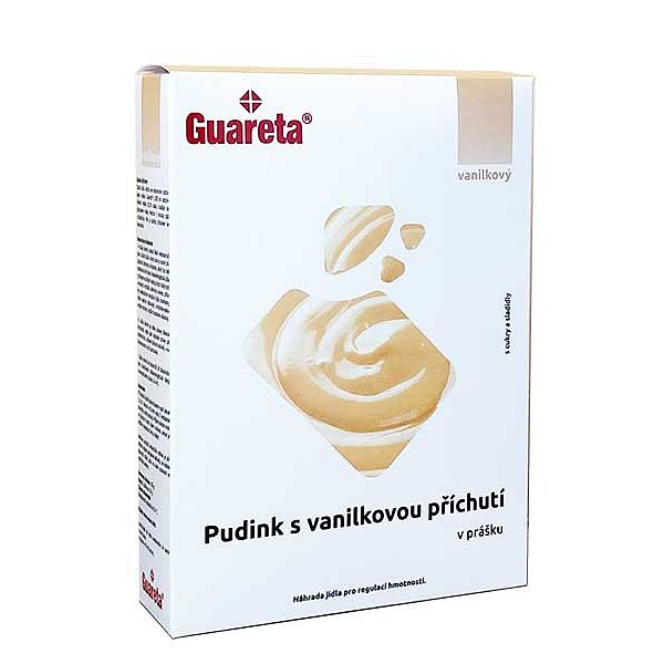 Guareta Pudink s vanilkovou příchutí v prášku 3x35 g