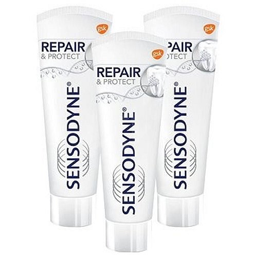 Sensodyne Zubní pasta Repair & Protect  3x75 ml