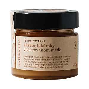 Terapeutický med se zázvorem lékařským - 220 g - Naturmeda