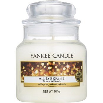 Yankee Candle All is Bright vonná svíčka Classic malá 105 g