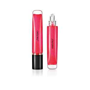 Shiseido Shimmer GelGloss třpytivý lesk na rty s hydratačním účinkem odstín 07 Shin Ku Red 9 ml