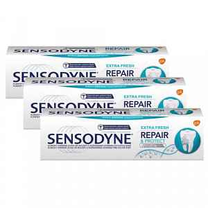 Sensodyne Zubní pasta Repair & Protect Extra Fresh  3x75 ml