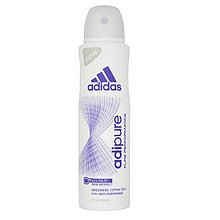 Adidas Adipure dámský deodorant - dámský deodorant ve spreji pro ženy  150 ml