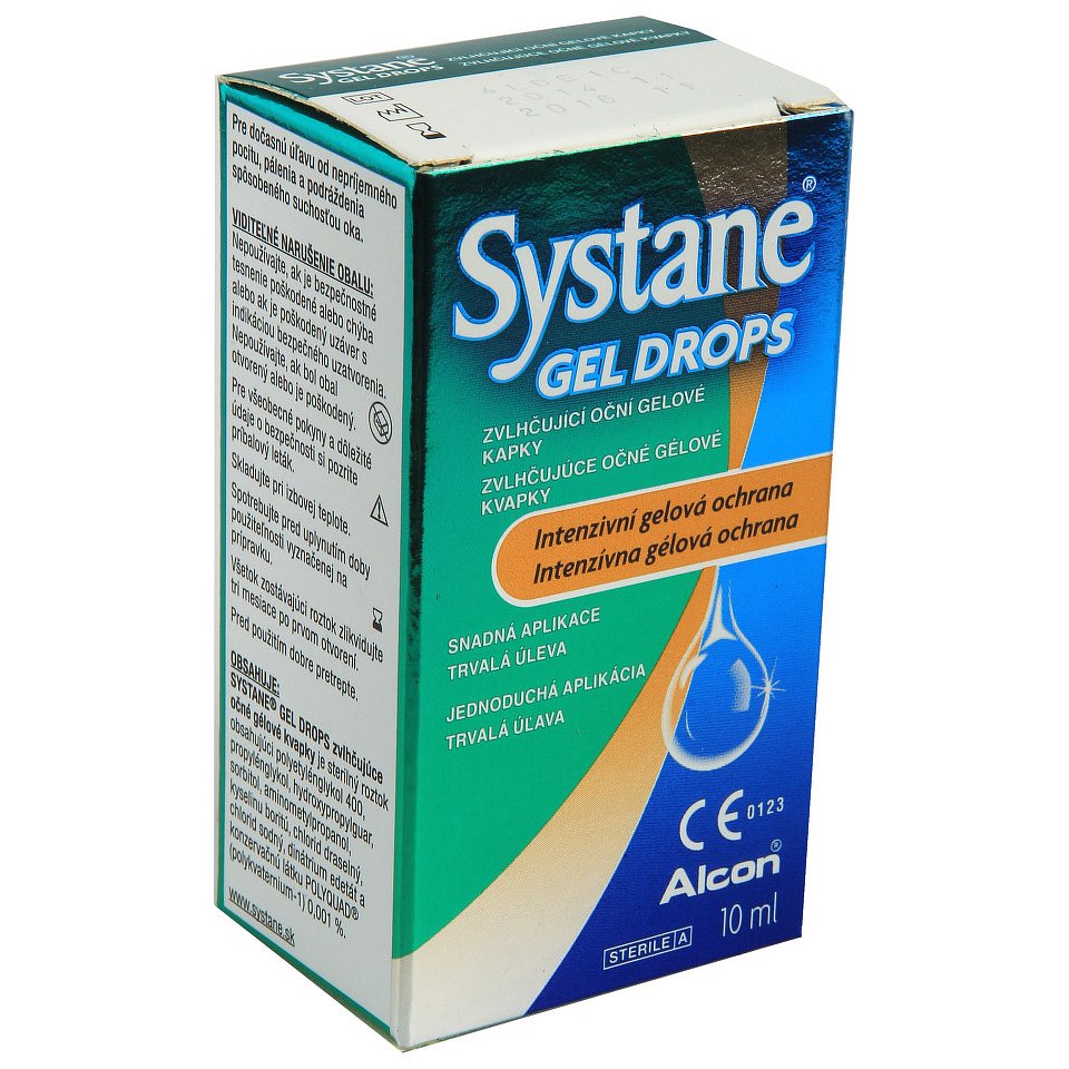 Alcon Systane Gel Drops oční kapky gtt. 10 ml