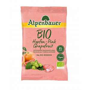 Alpenbauer Bonbóny Chmel - růžový grapefruit BIO 90 g
