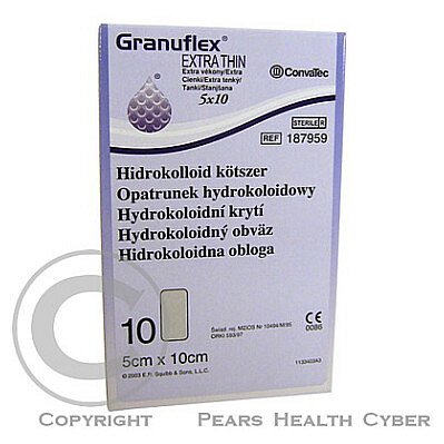 GRANULEX IF Bor 6 x 6 cm 5 ks