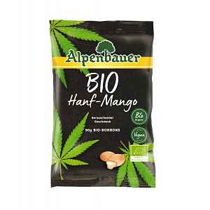 Alpenbauer Bonbóny Konopí - mango BIO 90 g