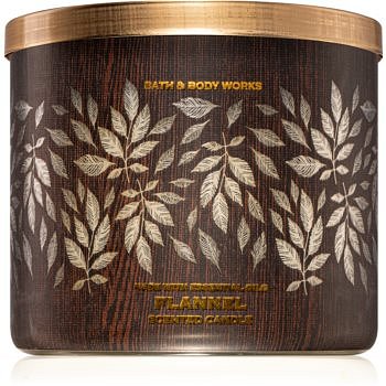 Bath & Body Works Flannel vonná svíčka III. 411 g