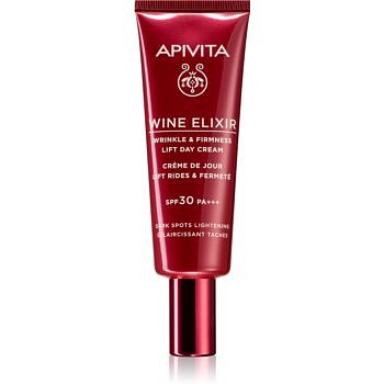 Apivita Wine Elixir Santorini Vine denní liftingový a zpevňující krém SPF 30 40 ml