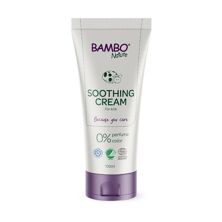 Bambo Nature Zklidňující krém neparfémovaný 100 ml