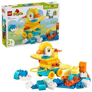 LEGO® DUPLO 10448 3 v 1: Zvířátka na kolečkách