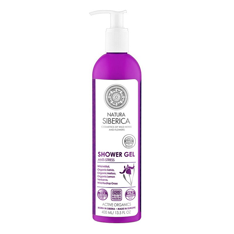 Natura Siberica Sprchový gel pro pružnost pleti 400 ml