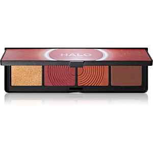 Smashbox Halo Sculpt + Glow Face Palette paletka rozjasňovačů a tvářenek odstín Berry Saturation 15,7 g