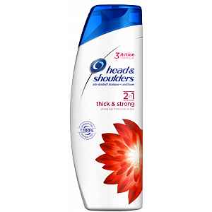 Head & Shoulders šampón 2v1 Thick & Strong 360ml