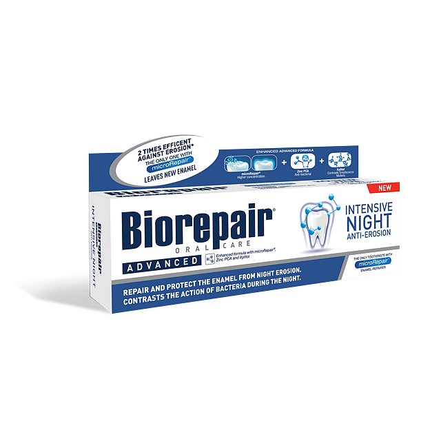 BioRepair Advanced Intensive Night zubní pasta 75 ml