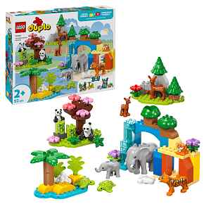 LEGO® DUPLO 10446 Rodinky divokých zvířat 3 v 1