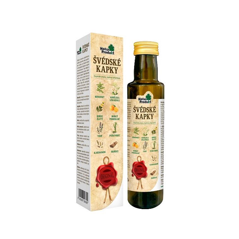 Naturprodukt Švédské kapky 250ml