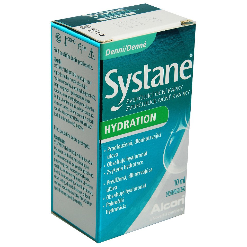 Alcon Systane Hydration zvlhčující oční kapky 10 ml