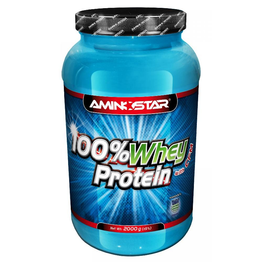 AMINOSTAR 100% Whey Protein 76% 2000 g - Čokoláda