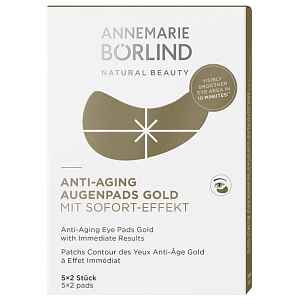ANNEMARIE BORLIND Anti-aging obklady na oči Gold Anti-aging Eye Pads Gold 5 x 2 ks