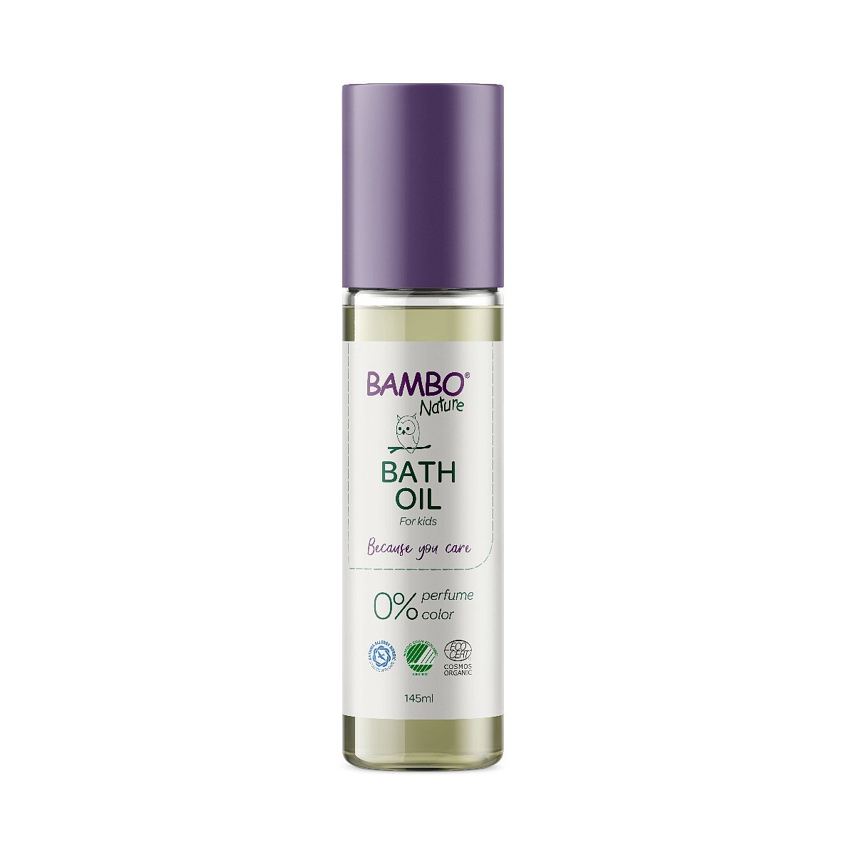 Bambo Nature Tělový olej po koupeli neparfémovaný 145 ml