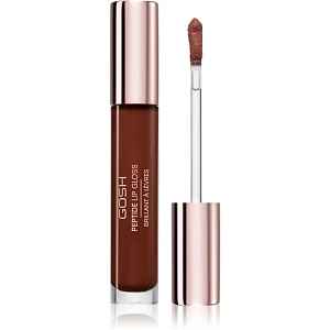 GOSH COPENHAGEN Peptide Lip Gloss lesk na rty s peptidy odstín 006 Brownie 7 ml