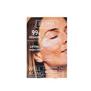 Iroha Kolagenové polštářky pod oči Eye Contour Patches 3 páry + 20 ml