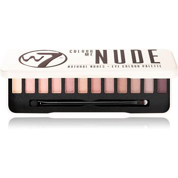 W7 Cosmetics Colour Me In The Nude paleta očních stínů 15,6 g