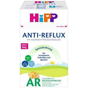 Hipp Speciální kojenecká výživa Anti-Reflux od narození, 600 g