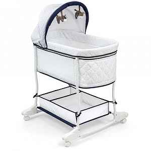 Multifunkční kolébka 2v1 Dream On - STONE, světle šedá