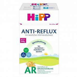 Hipp Speciální kojenecká výživa Anti-Reflux od narození, 600 g
