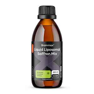 BrainMax® Liquid Liposomal Saffron Mix, 250 ml