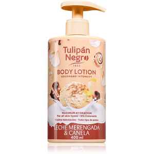 Tulipán Negro Leche Merengada & Canela hydratační tělové mléko 400 ml