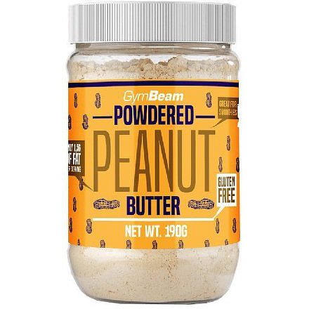 GymBeam Powdered Peanut Butter unflavored - 191 g