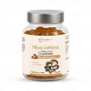 Nutricius Hlíva ústřičná gummies 500 mg 60 ks