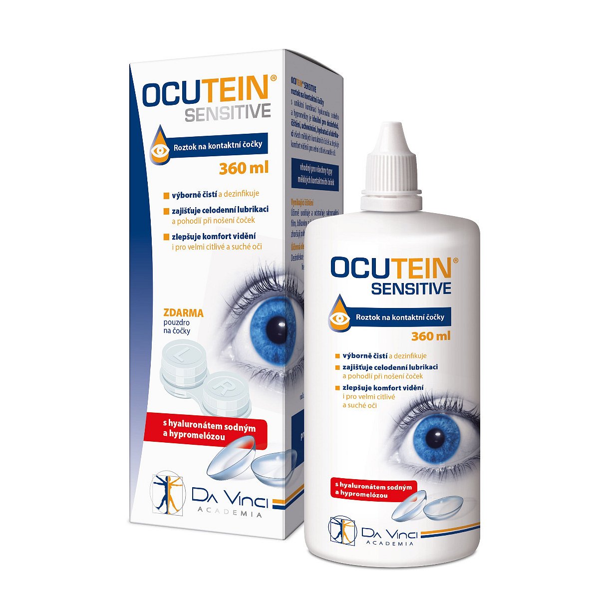 Ocutein SENSITIVE roztok na kontaktní čočky 360 ml