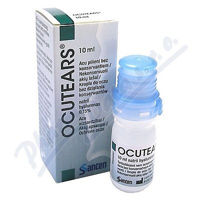 SANTEN Ocutears viskoelastický roztok 10ml