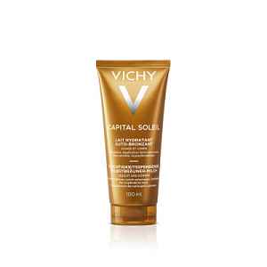 VICHY Idéal Soleil Hydratační samoopalovací mléko na obličej a tělo 100 ml