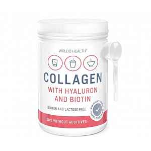 WoldoHealth Kolagen s kyselinou hyaluronovou 500 g