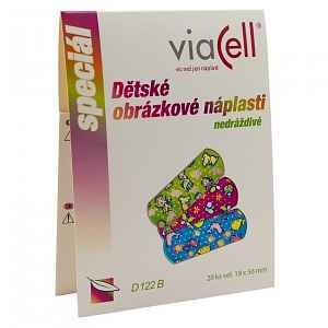 VIACELL D122MIX Dětské náplasti 20ks limitov.edice