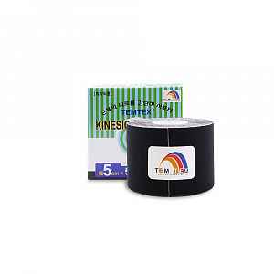 Tejp. TEMTEX kinesio tape černá 5cmx5m