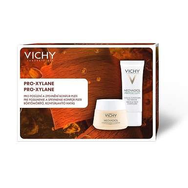 Vichy Pro-Xylane Neovadiol Compensating Complex obnovující krém proti stárnutí pleti 50 ml + Neovadiol Phytosculpt péče pro zpevnění a remodelaci kontur krku a obličeje 50 ml dárková sada