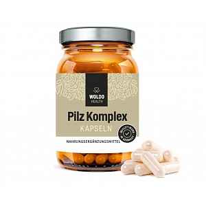 WoldoHealth Komplex vitálních hub 120 kapslí