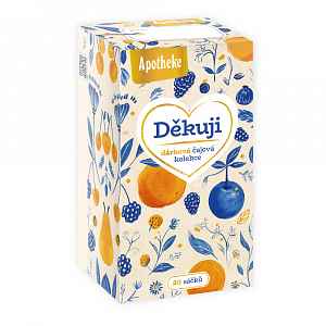 Apotheke Děkuji dárková kolekce čajů 20 sáčků