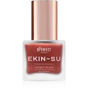 BPerfect Ekin-Su Radiant Blush tekutá tvářenka pro zářivý vzhled pleti odstín Conspiracy 30 ml