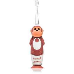 Brush Baby WildOnes WildOne elektrický zubní kartáček + 2 náhradní hlavice pro děti Monkey 1 ks