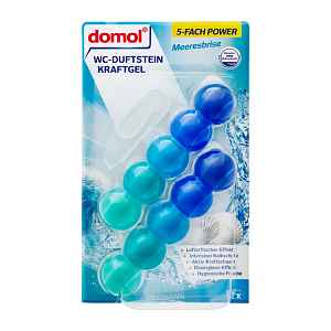 Domol Wc blok 5v1 Mořský vánek 70 g