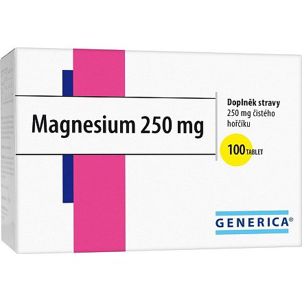 Magnesium 250 Generica tablety  100