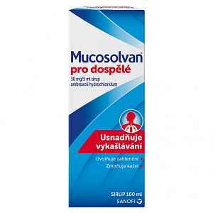 Mucosolvan pro dospělé 30mg/5ml sir.1x100ml