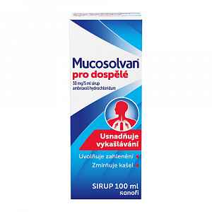 Mucosolvan pro dospělé 30mg/5ml sir.1x100ml